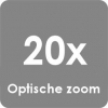 20x Optische zoom